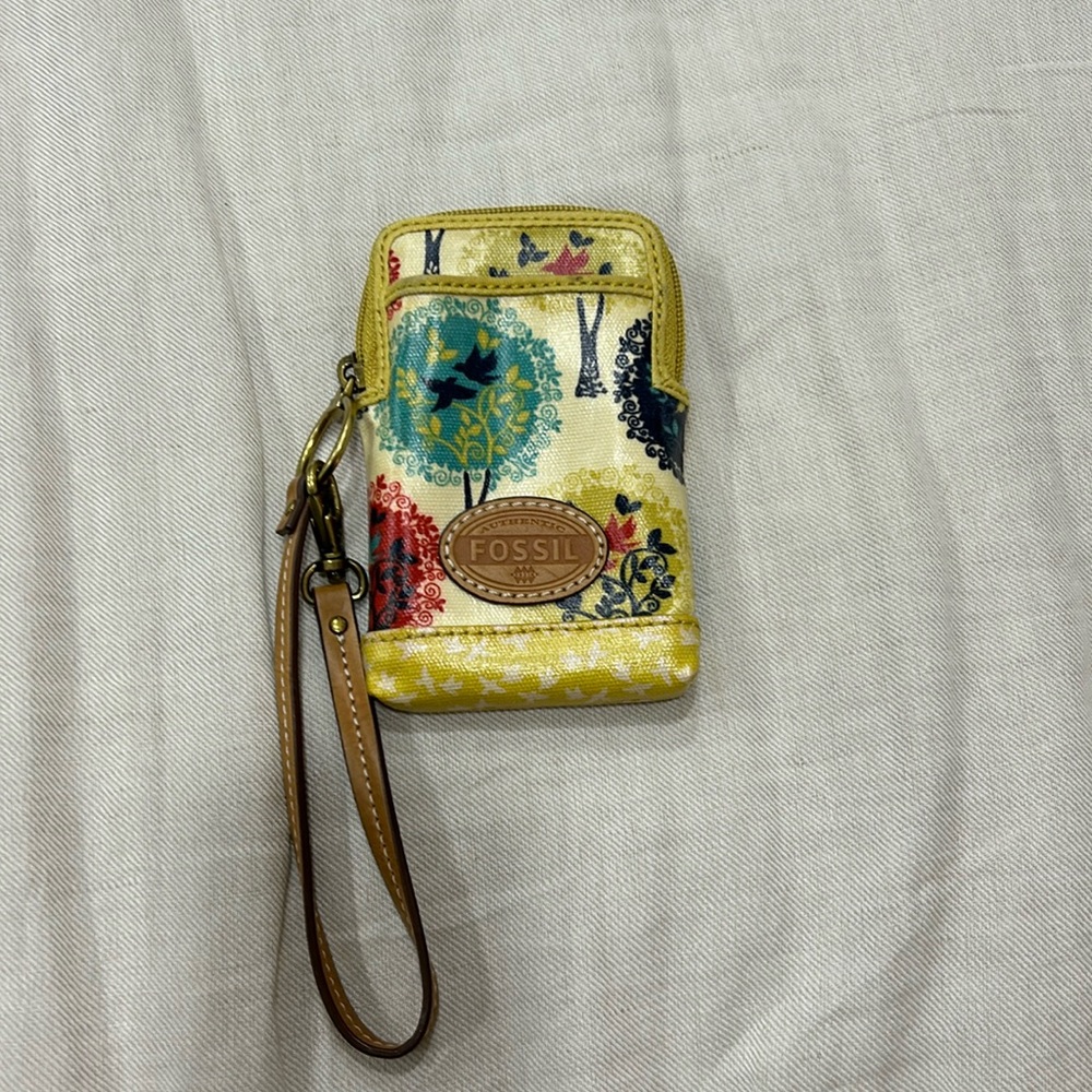 Fossil wrist card & key holder